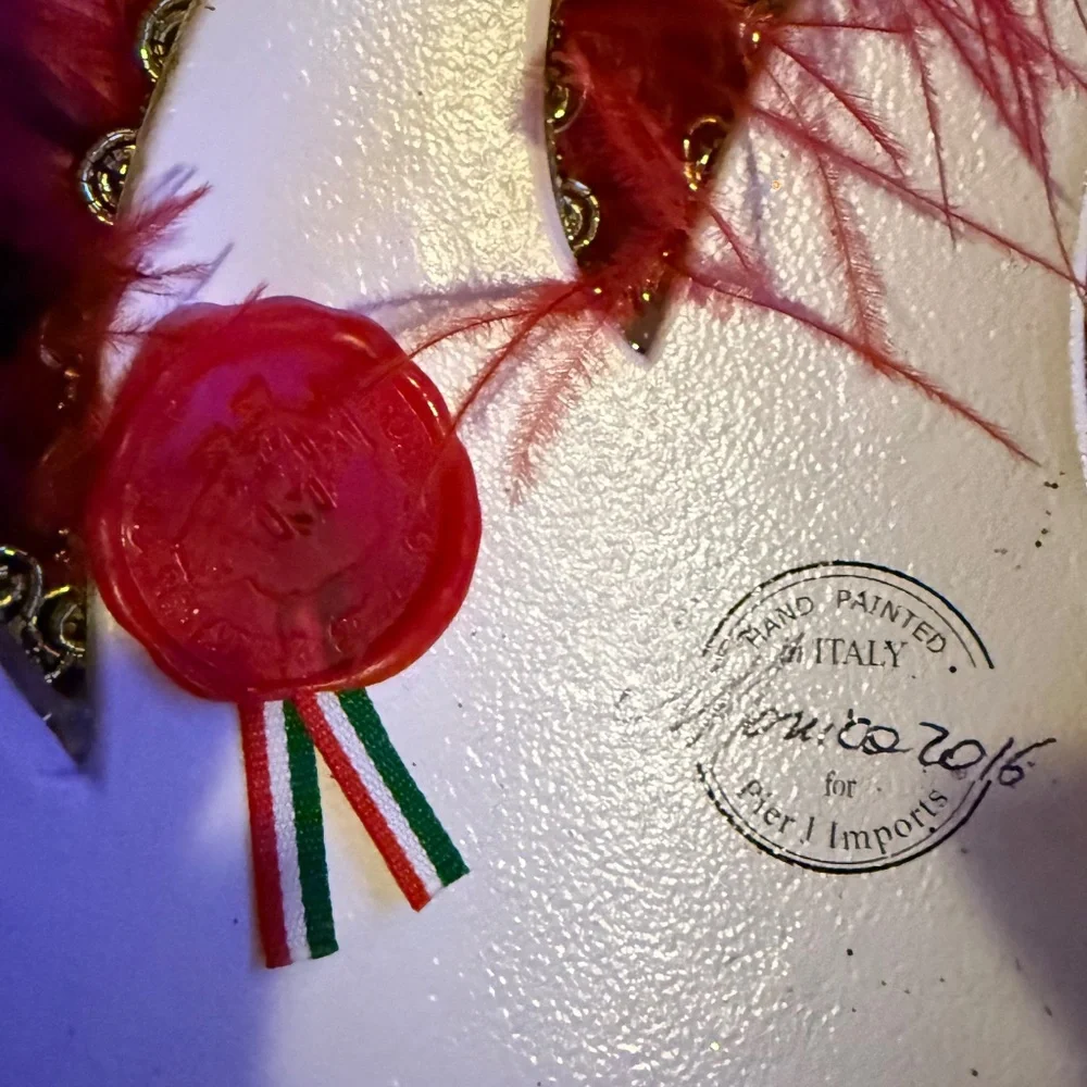 CERTIFIED HARLEQUIN MASK FROM VENICE